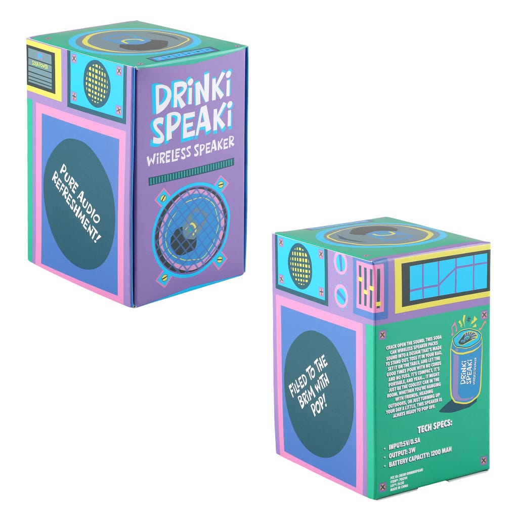 Origaudio Electronics One Size / White Origaudio - Drinki Speaki Soda Can Wireless Speaker