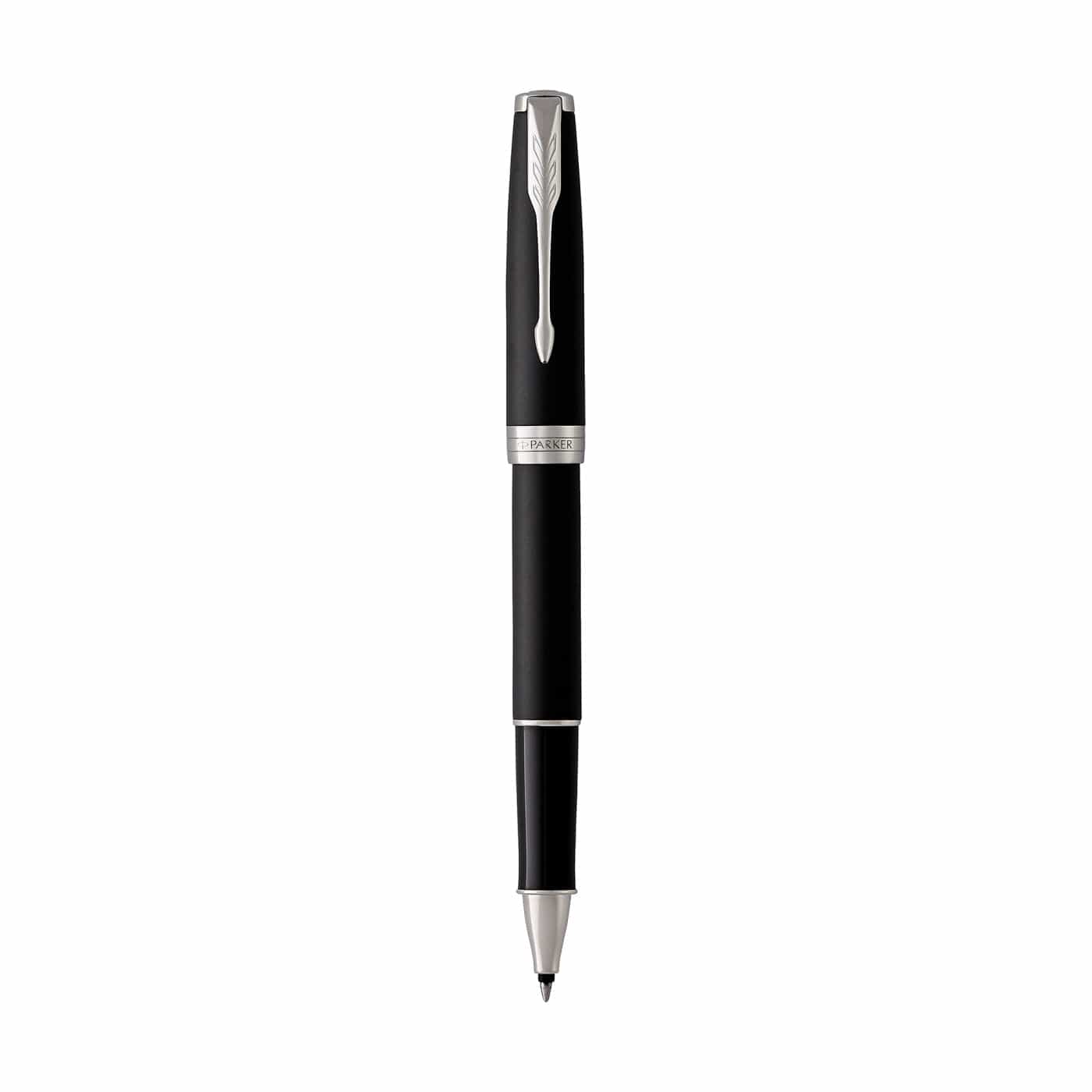 Parker Accessories One Size / Black/Silver Trim Parker - Sonnet Rollerball Pen - Matte