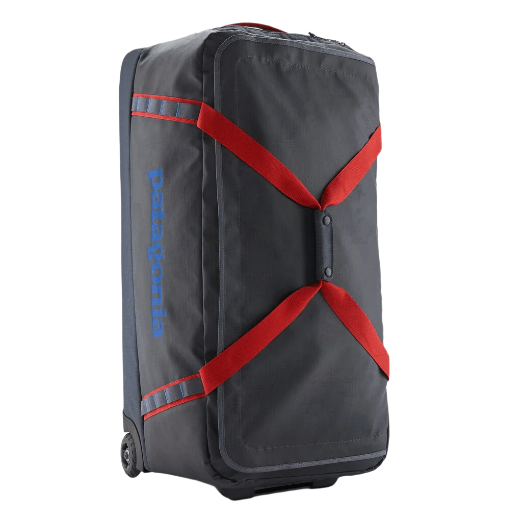 100l patagonia bag Black Hole Duffel while compression straps in the main compartment help keep your belongings secure Patagonia Black Hole Wheeled Duffel
