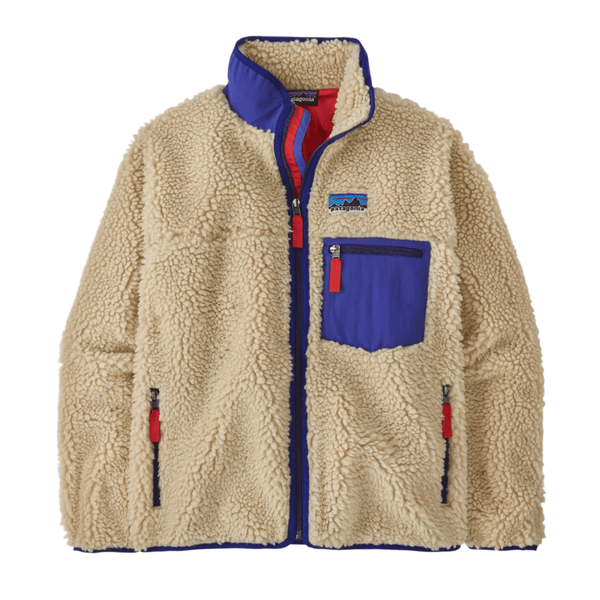 patagonia ガールズ XL フード付きジャケット Patagonia Classic Retro-X Fleece Jacket Snow Pine Garden