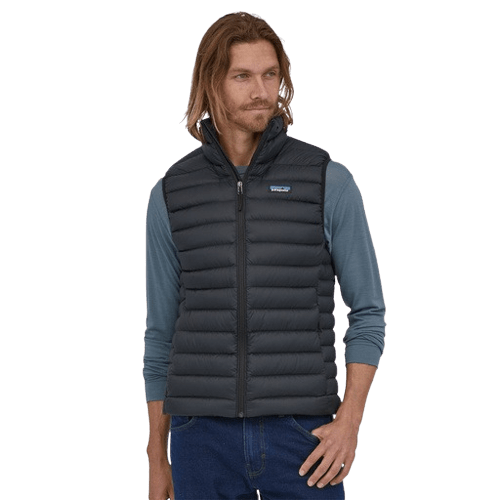 Patagonia vest with hood best sale