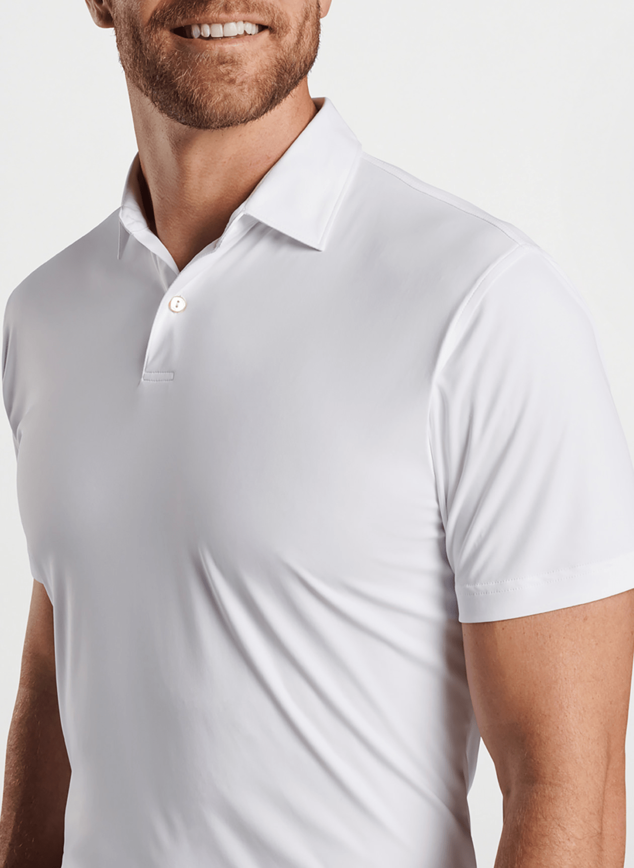Peter Millar Polos Peter Millar - Men's Featherweight Mélange Performance Polo