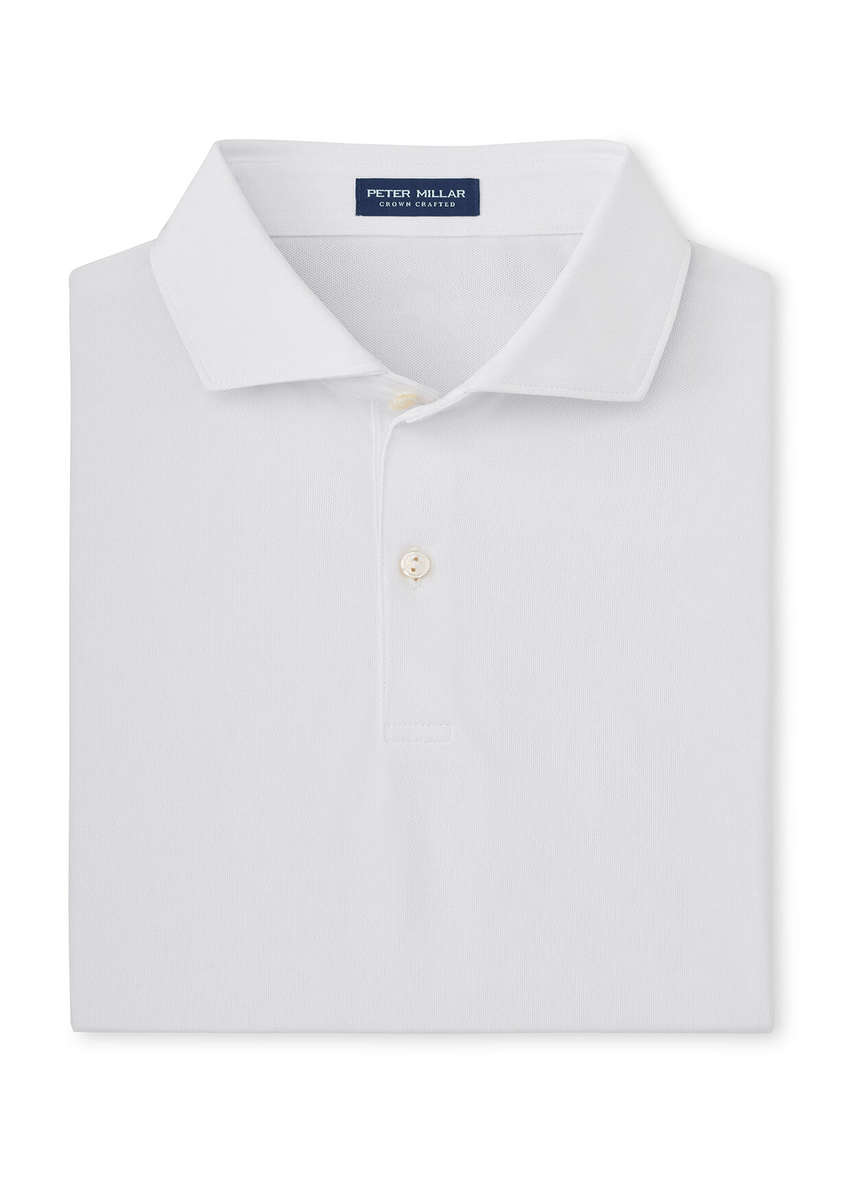 Peter Millar Polos S / White Peter Millar - Men's Soul Performance Mesh Polo