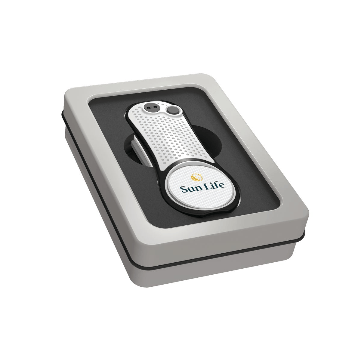 Pitchfix Golf Accessories One Size / White Pitchfix - Hybrid Golf Divot Tool w/ Window Tin