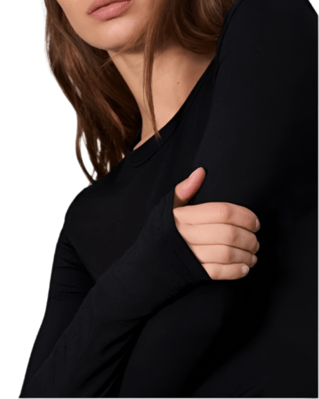 rag & bone T-shirts rag & bone - Women's Luca Slim Long Sleeve Tee