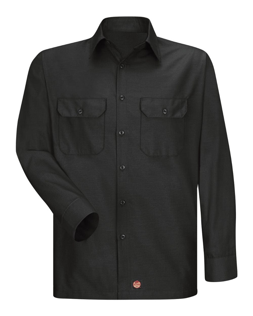 Red Kap Workwear Only S / Black Red Kap - Ripstop Long Sleeve Work Shirt