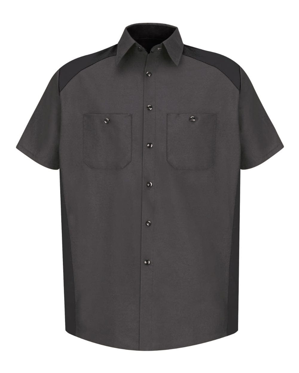Red Kap Workwear Only S / Charcoal/Black Red Kap - Short Sleeve Motorsports Shirt