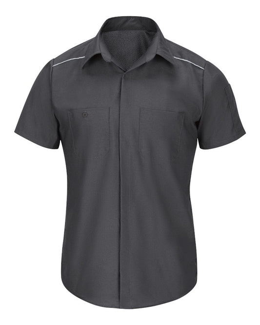 Red Kap Workwear Only S / Charcoal Red Kap - Men's Short Sleeve Pro Airflow Work Shirt