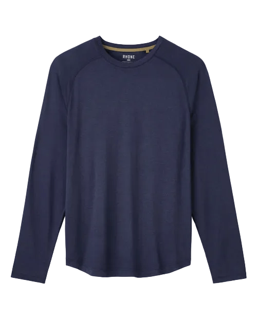 Rhone T-Shirts S / Navy Heather Rhone - Men's Atmosphere Long Sleeve Tee
