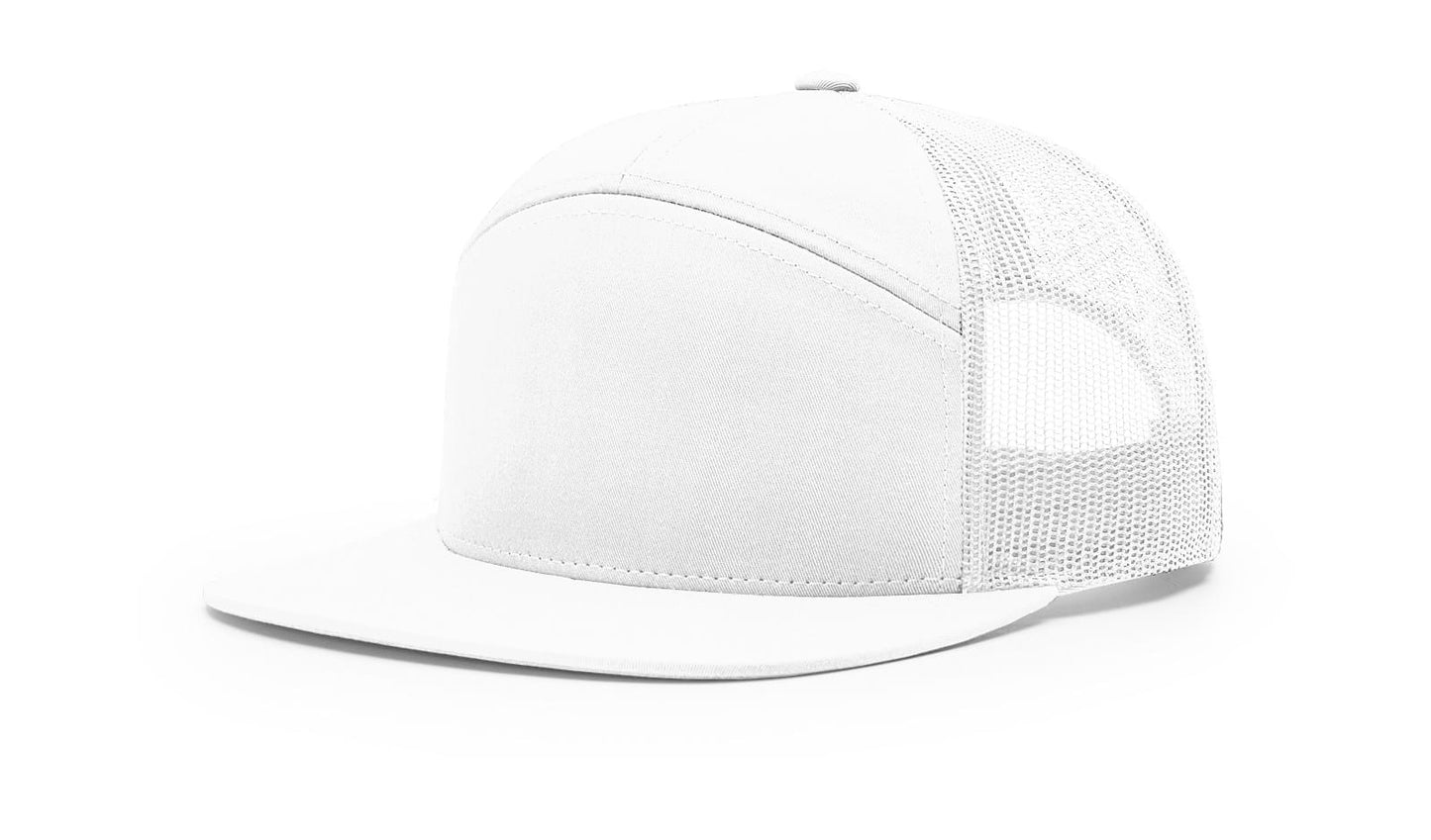Richardson Headwear Adjustable / White Richardson - Seven-Panel Trucker Cap