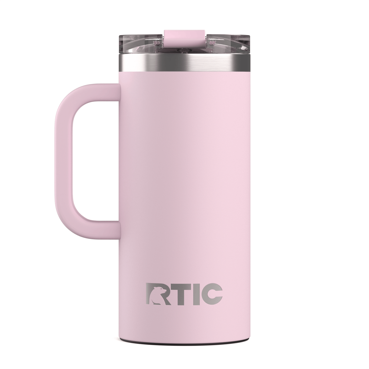 RTIC Drinkware 16oz / Pale Pink RTIC - Road Trip Travel Mug 16oz