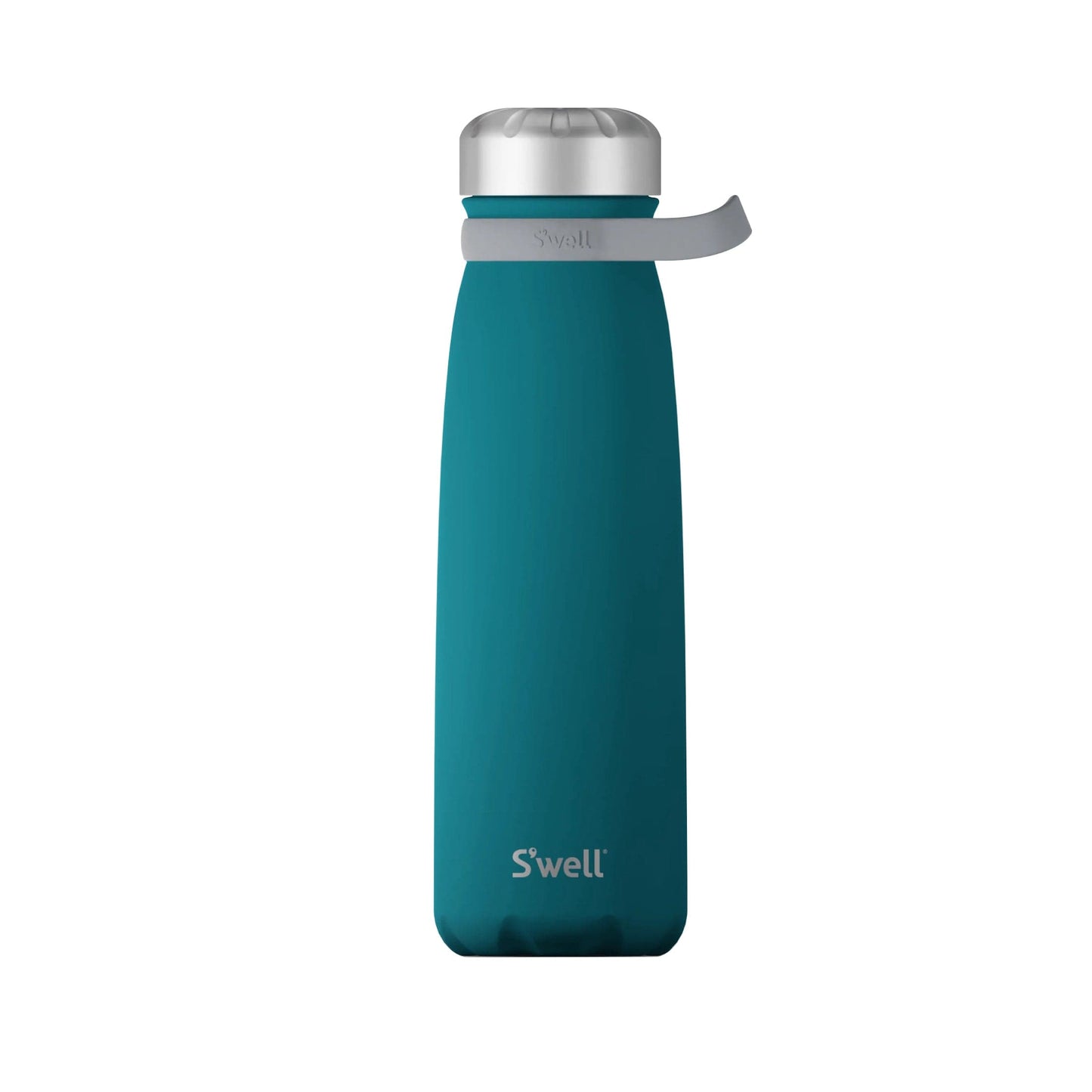 S'well Drinkware One Size / Peacock Blue S'well - Traveler Insulated Bottle 40oz