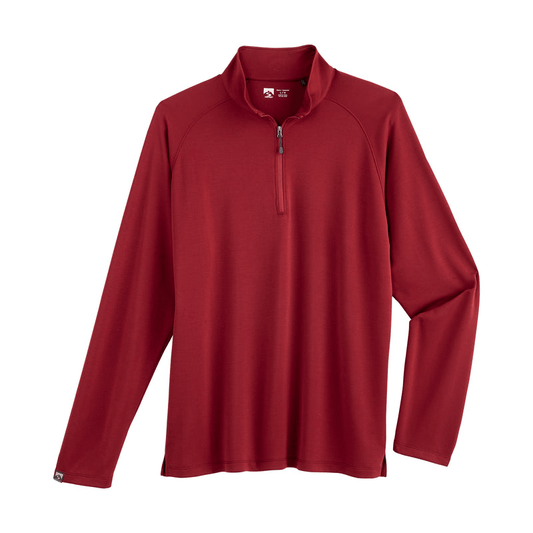 Storm Creek Layering S / Crimson Red Storm Creek - Men's Renewer II Quarter Zip