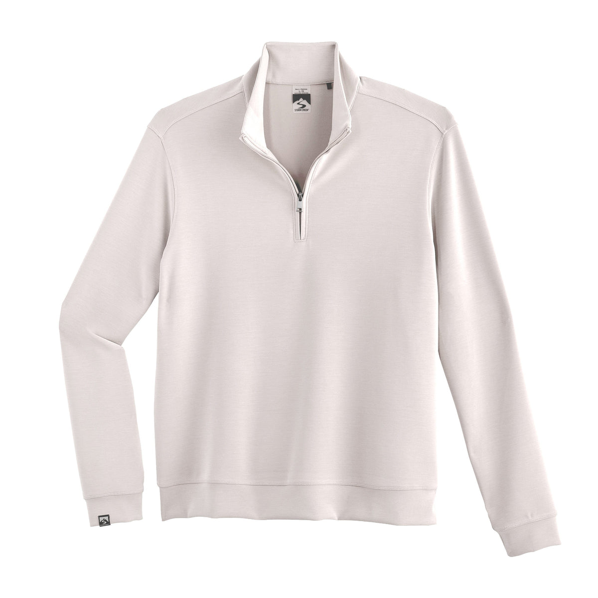 Storm Creek Layering S / Sand Brown Storm Creek - Men's Comfort Zone Modal Blend Quarter-Zip