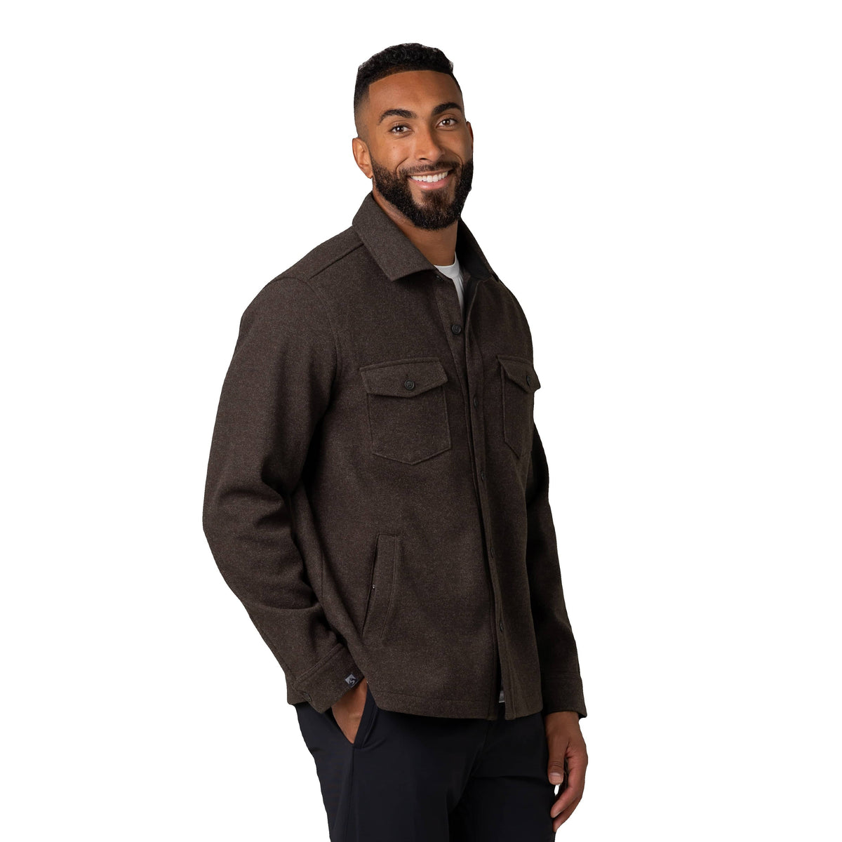 Storm Creek Outerwear Storm Creek - Men's Daybreak Wool-Like Shirt Jacket