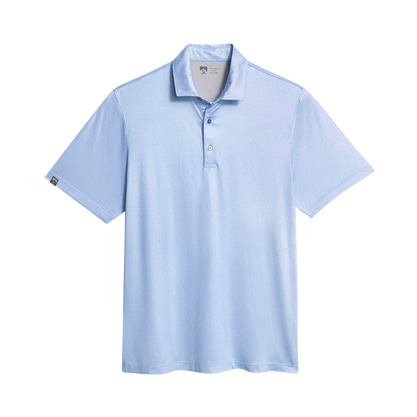 Storm Creek Polos Peri Blue / S Storm Creek - Men's Vacationer Printed Short Sleeve Polo