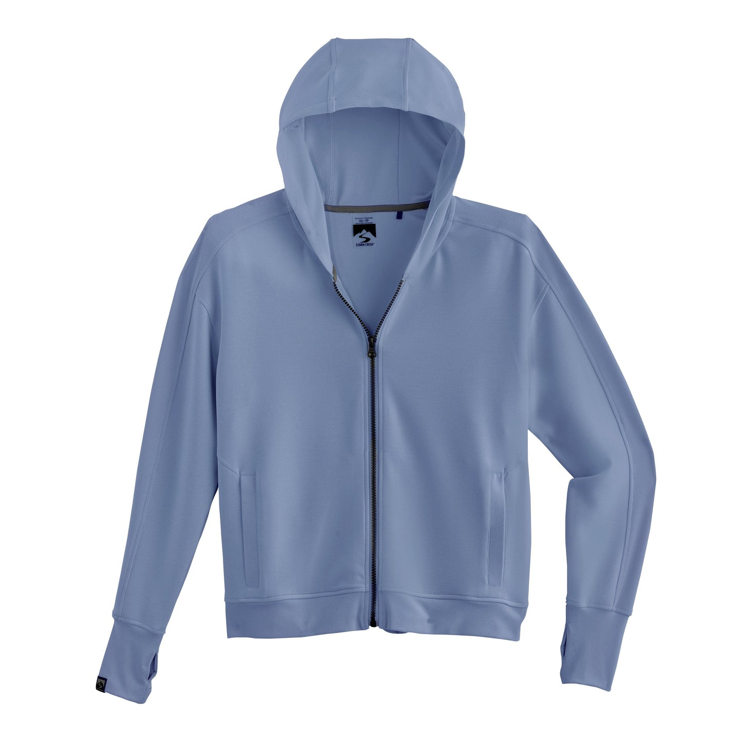 Storm Creek Sweatshirts XS / Sky Blue Storm Creek - Women's Comfort Zone Modal Blend Full-Zip Hoodie