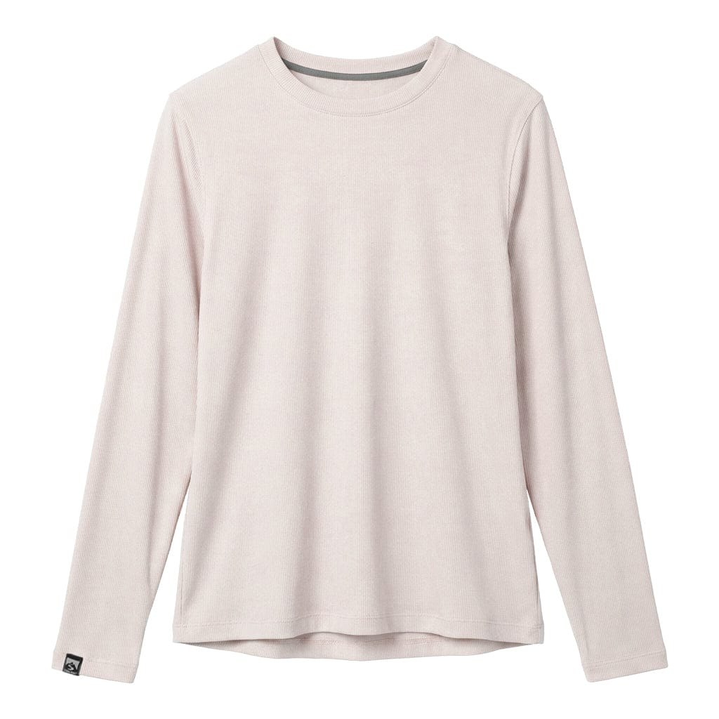 Storm Creek T-Shirts XS / Sand Brown Storm Creek - Women's Essentialist Ribbed Modal Blend Long Sleeve T-Shirt