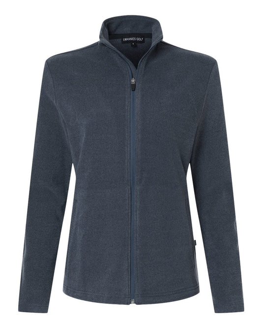 Swannies Golf Layering Navy Heather / XS Swannies Golf - Women's Emily Full-Zip