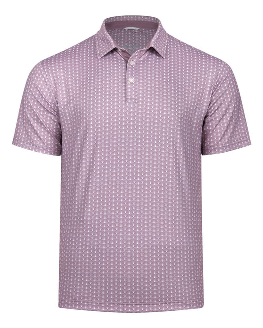 Swannies Golf Polos S / Mauve Swannies Golf - Men's Seashell Polo