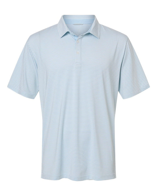 Swannies Golf Polos S / Sky/White Swannies Golf - Men's Smith Striped Polo