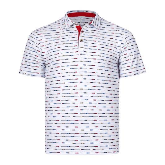 Swannies Golf Polos S / White Swannies Golf - Men's DC Polo