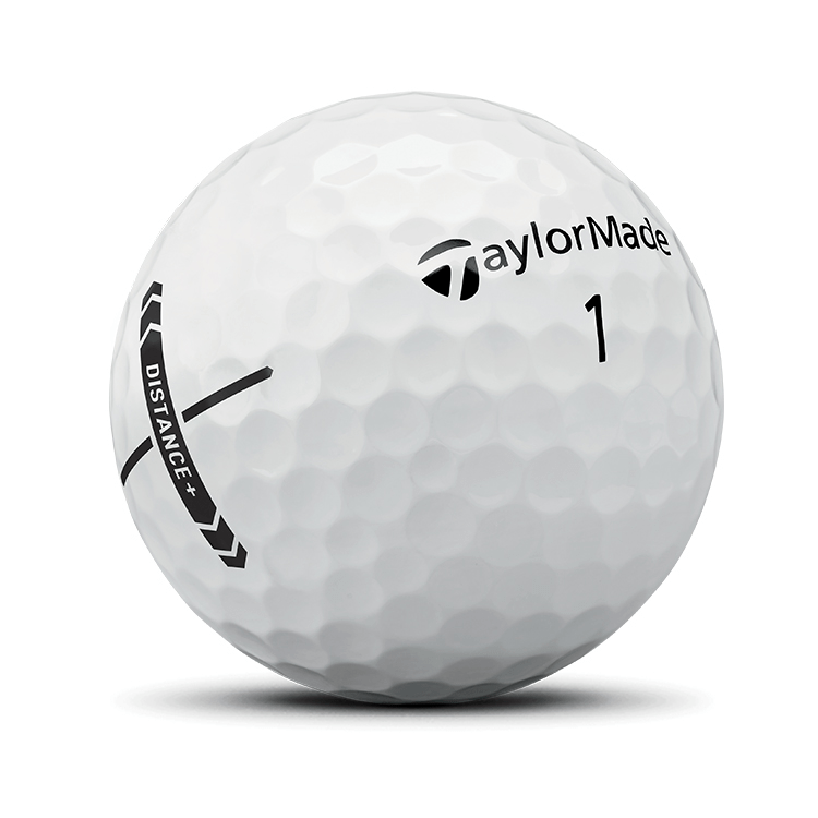 TaylorMade Accessories One Dozen / White TaylorMade - Custom Distance+ White Box Dozen