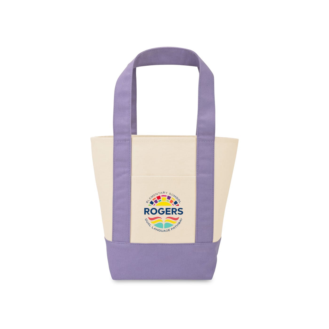 Threadfellows Bags One Size / Pastel Purple Mini Canvas Tote