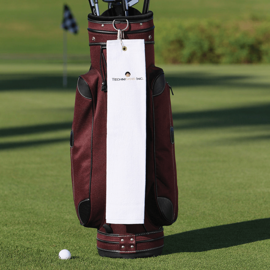 Threadfellows Curated Collection Accessories Jewel Collection Golf Towel w/ Tri-Fold Grommet
