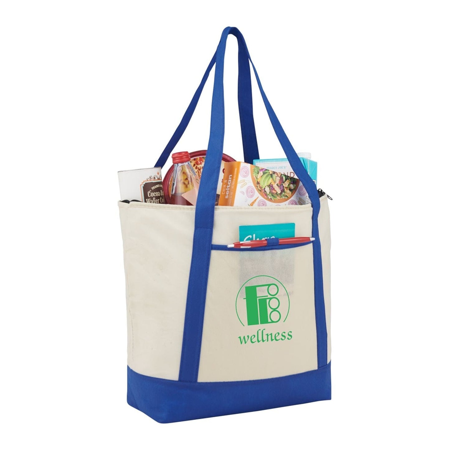 Threadfellows Curated Collection Bags Lighthouse 24-Can Non-Woven Tote Cooler
