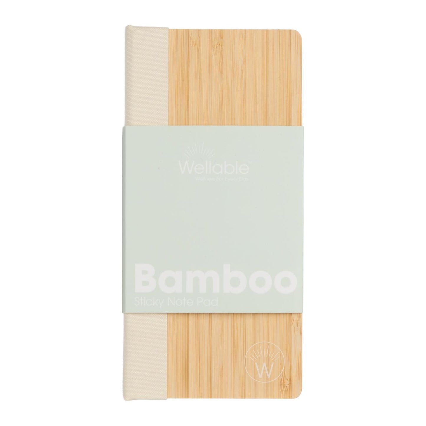 Threadfellows Curated Collection Journals & Notebooks One Size / Natural Wellable - FSC® 100% Bamboo Sticky Note Pad