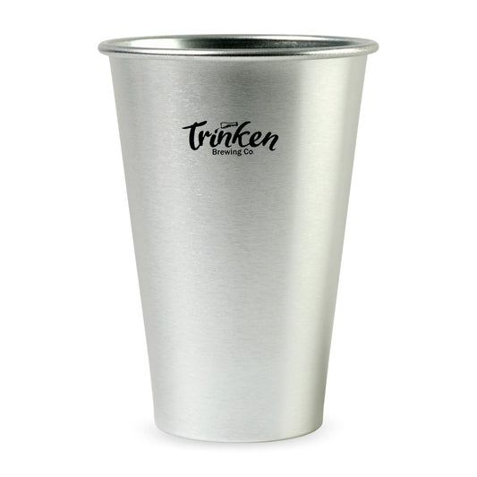 Threadfellows Drinkware 14oz / Silver Pre-Game Aluminum Stadium Cup 18oz