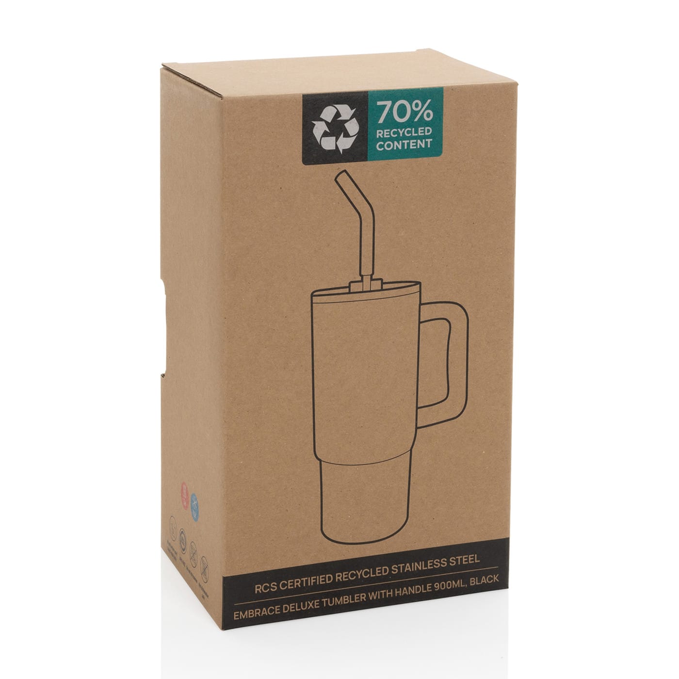 Threadfellows Drinkware Embrace Deluxe Recycled Stainless Steel Tumbler 900ml