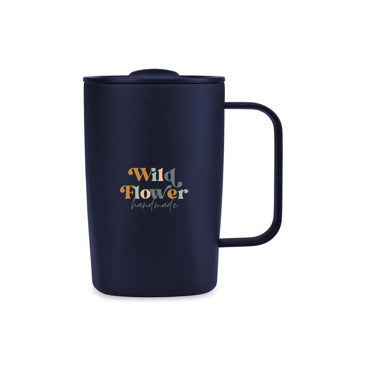 Threadfellows Drinkware One Size / Matte Navy Aviana Rowan Recycled Stainless Steel Mug 15oz