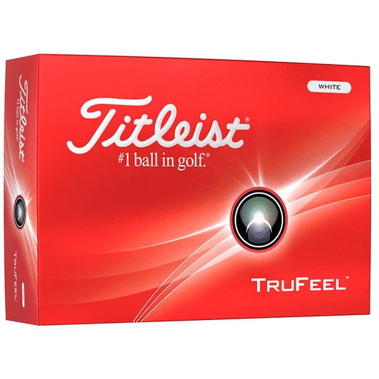 Titleist Accessories One Dozen / White Titleist - Custom TruFeel White Box Dozen