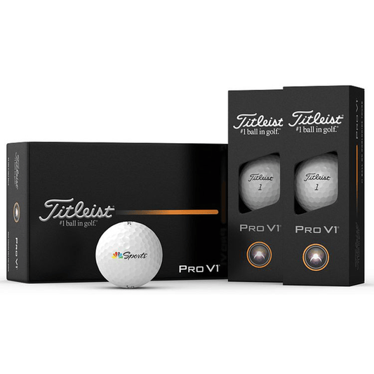 Titleist Golf Balls One Dozen / White Titleist - Custom Pro V1 White Box Half-Dozen