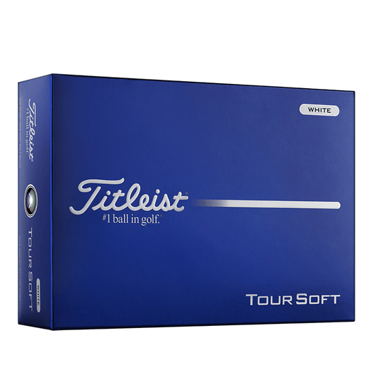 Titleist Golf Balls One Dozen / White Titleist - Custom Tour Soft White Box Dozen