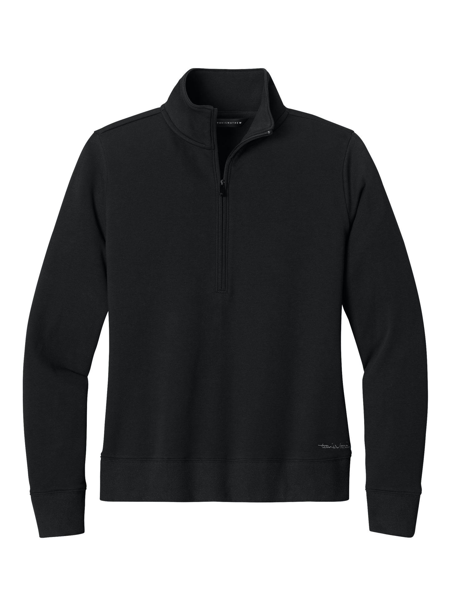 TravisMathew Fleece S / Black TravisMathew - Women's Ocean Villa 1/4-Zip
