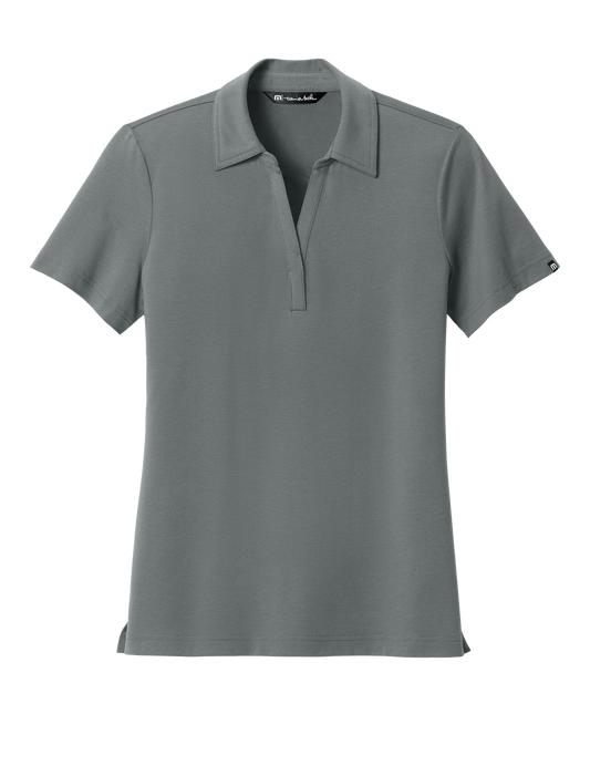 TravisMathew Polos S / Quiet Shade Grey TravisMathew - Women's Glenview Solid Polo