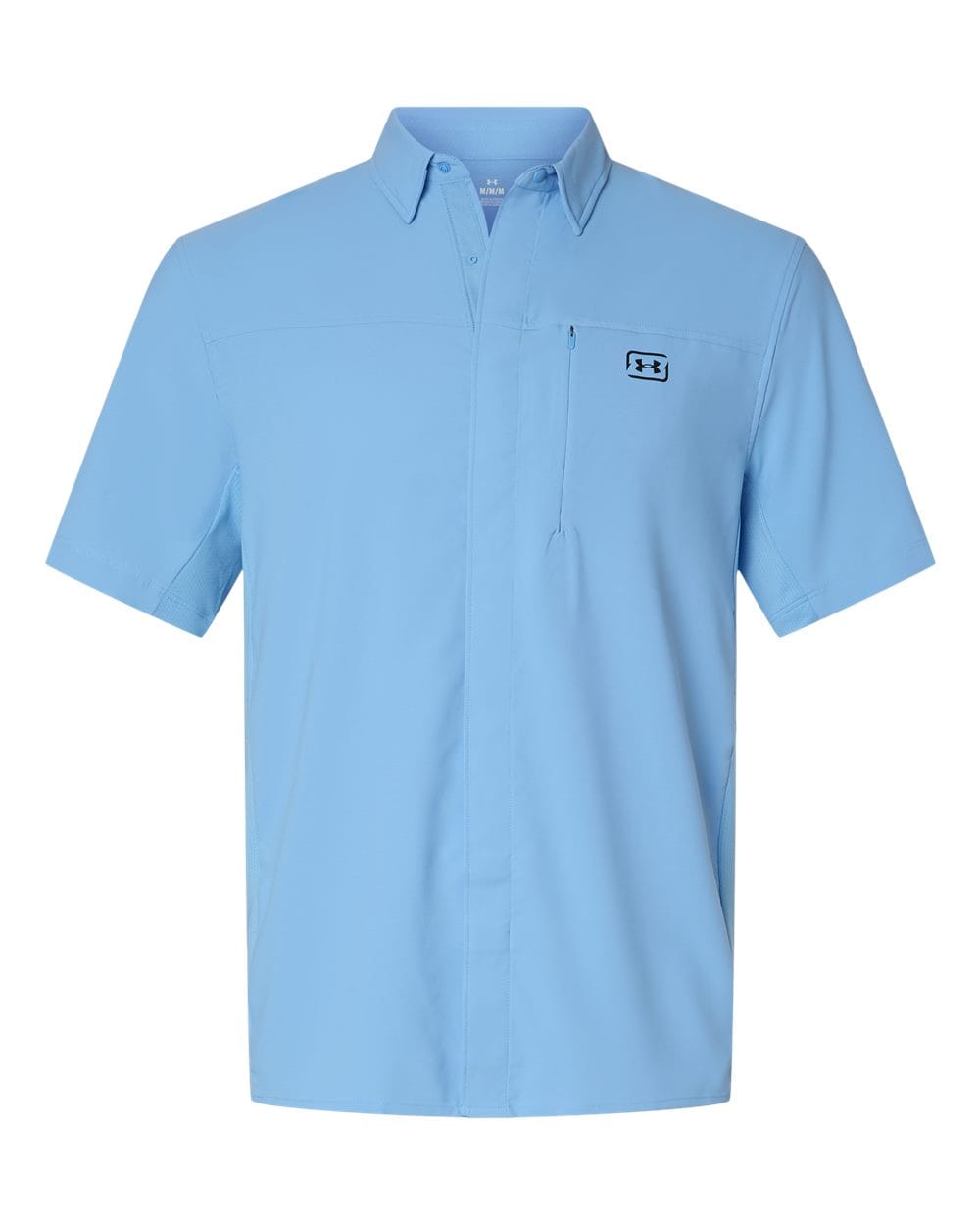 Under Armour Woven Shirts S / Horizon Blue/Black Under Armour - Men's Fish Pro Hybrid Woven Short Sleeve