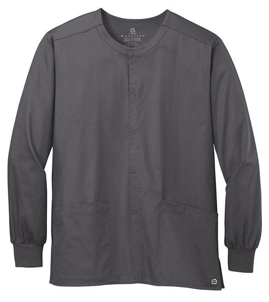 Wink Unisex WorkFlex™ SnapFront Scrub Jacket Threadfellows