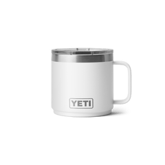 YETI Accessories 14oz / White YETI - Rambler 14oz Travel Mug w/ Magslider Lid