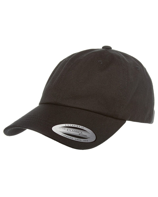 YP Classics Headwear Adjustable / Black YP Classics - Low-Profile Cotton Twill Dad Cap