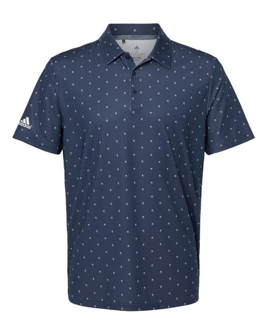 adidas Polos S / Collegiate Navy/White adidas - Men's Pine Tree Polo