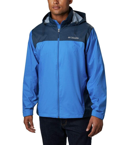 Columbia Sportswear Jacket Small Womens Blue Windbreaker Rain Zip Hood  Light
