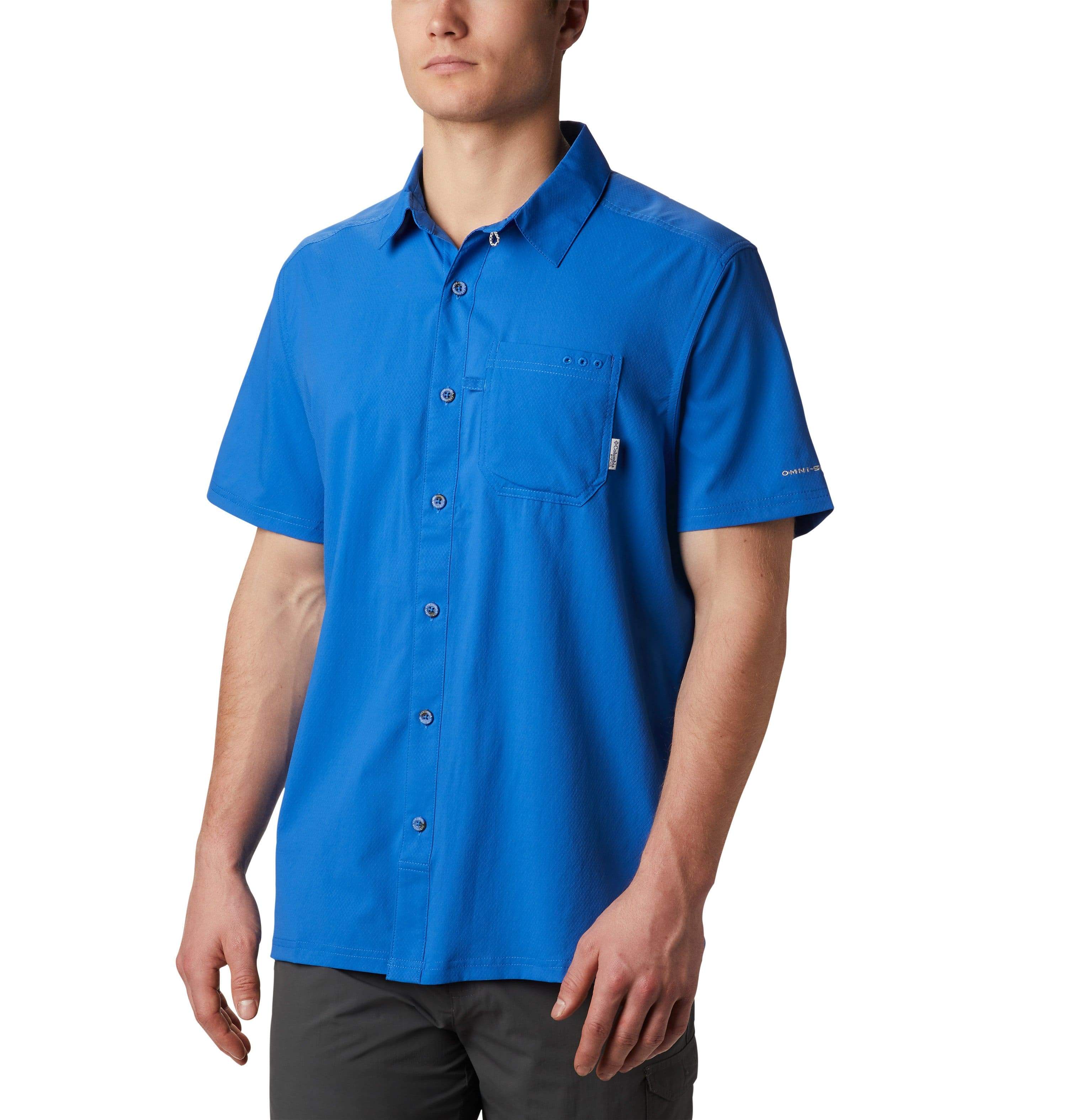 Columbia Chemise de camp Slack Tide pour homme, bleu marine, taille L Columbia Chemise de camp Slack Tide pour homme, bleu marine, taille L