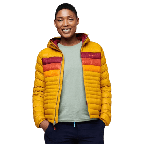 Cotopaxi women's fuego down top hooded jacket