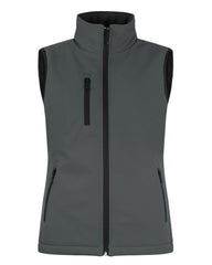 Cutter & Buck Outerwear XS / Pure Slate Cutter & Buck - Clique Women's Equinox Insulated Softshell Vest