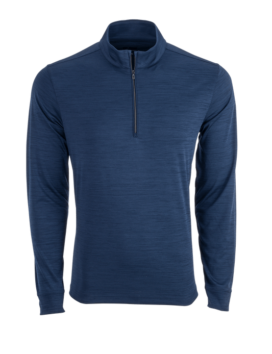Greg Norman Layering S / Navy Heather Greg Norman - Men's Utility 1/4 Zip Pullover