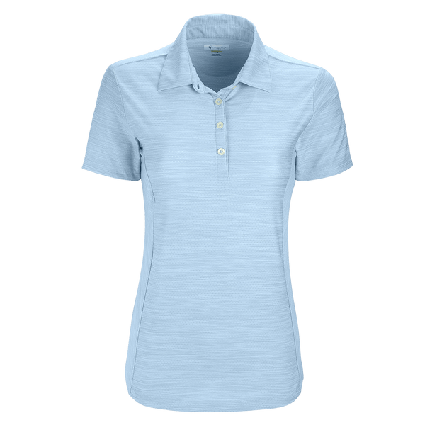 Greg Norman Women s Play Dry Heather Solid Polo Threadfellows